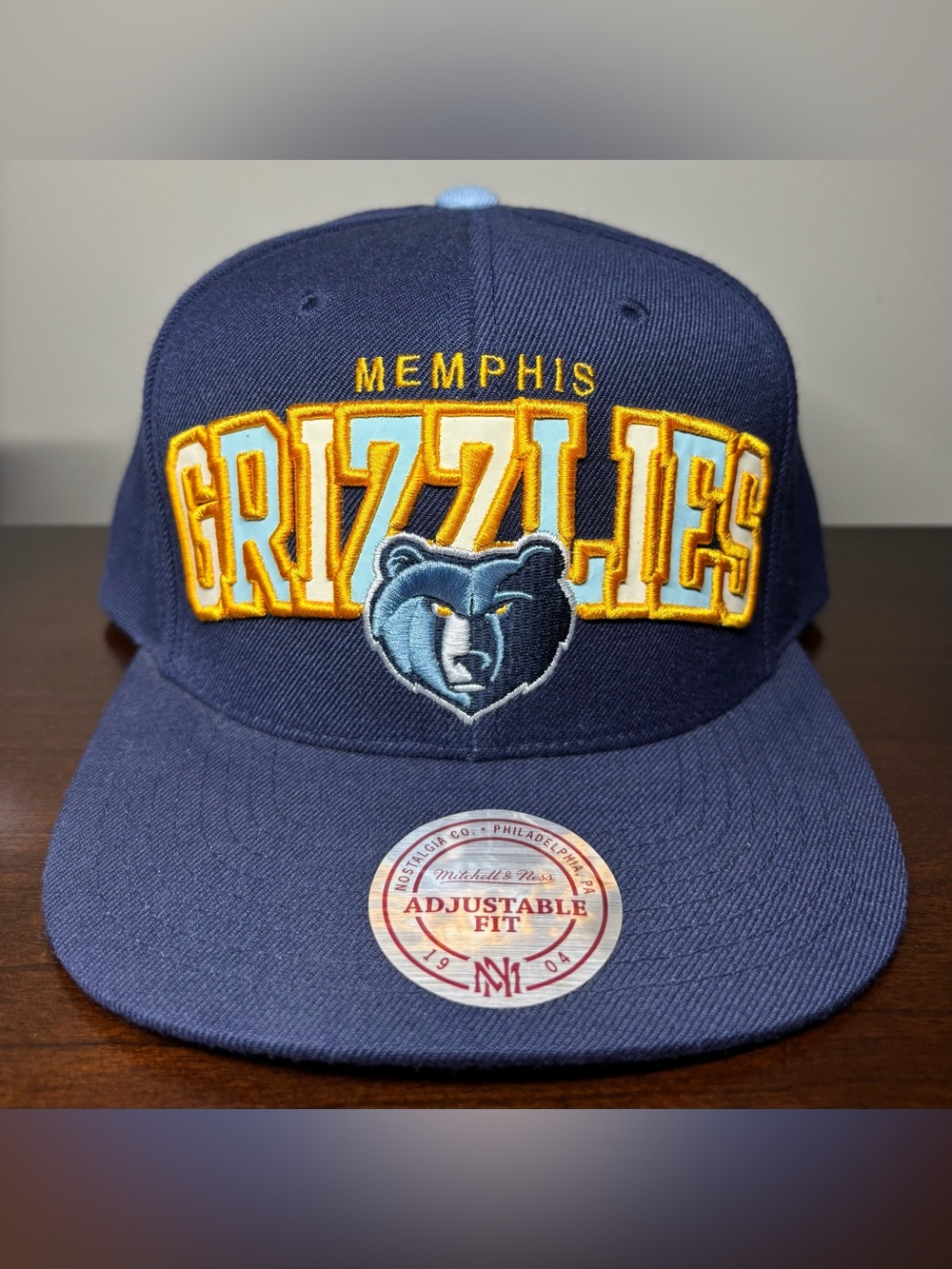 Mitchell & Ness Memphis Grizzlies SnapBack Hat